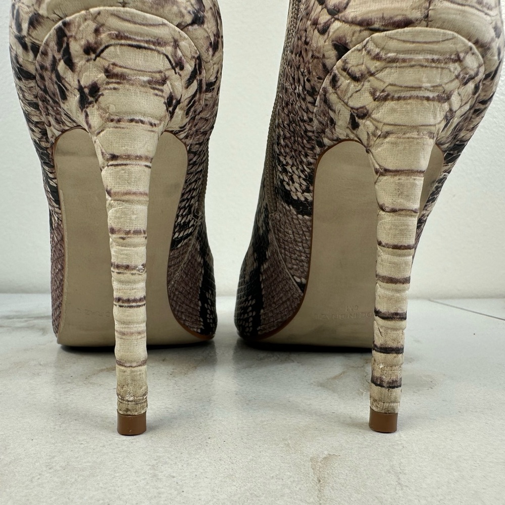 Steve Madden Decoy Snakeskin Python Stiletto Heel… - image 5